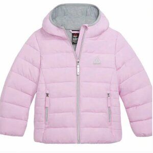Light pink Gerry puffer coat size 3T Jersey Lined jacket